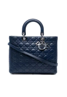 Dior 二手 Dior 大羊皮 Cannage Lady Dior 手袋