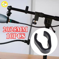 Anti-Slip Mic Stand Cable Clip 20mm-25mm Tube Alat Musik Aksesoris Jepitan Kabel Adjustable Organize