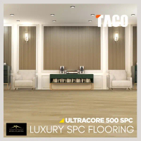 TACO SPC Lantai 5mm Klik Anti Air Anti Rayap | TACO SPC Lantai Klik Motif Kayu dan Batu Mudah Dipasa