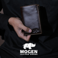 [Bisa COD] Mogen Leather Dompet Pria - Prime Leather Wallet Dompet 3/4 Dompet Branded Pria Kulit Asl
