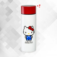 Hello Kitty 內膽陶瓷隨行真空保溫杯 350ml(三麗鷗正版授權 保溫杯)