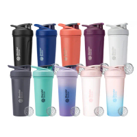 【Blender Bottle_2入】〈Strada 24oz｜Sleek 25oz各1〉不鏽鋼保溫保冰杯(BlenderBottle/保溫杯/運動水壺)