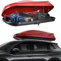 Wholesale ABS Car Roof Storage Box 300-750L Car Roof Top Cargo Boxes Universal Car Roof Luggage Box