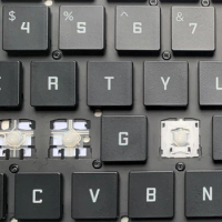 Replacement Keycap Key cap &amp;Scissor Clip&amp;Hinge For HP Omen 17-CK 17-CK1020NR 17-CK1021NR 17-CK0372NR Keyboard Dark Gray