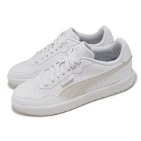 Puma 休閒鞋 Court Ultra Lite 男鞋 女鞋 白 米灰 皮革 小白鞋 情侶鞋 38937110