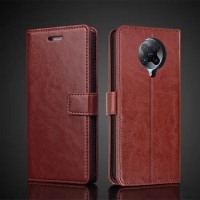case for Xiaomi POCO F2 Pro / POCOPHONE POCO F2 Pro card holder cover case leather Flip Cover Retro wallet fitted case