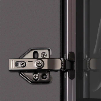 1pcs Hinge Metal Door Hydraulic Hinges Damper Buffer Soft Close For Cabinet Cupboard Furniture Connector Hardware Accessories