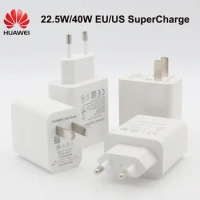 Original HUAWEI Fast Charger 40W 22.5W EU US Supercharge Type C Cable For HUAWEI P30 P40 P20 Pro lite Mate 9 10 Pro Mate 20 V20
