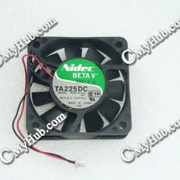 For Nidec TA225DC R34140-55 HP1 DC24V 0.07A 6015 6CM 60MM 60X60X15MM 2pin Cooling Fan TA225DC