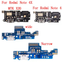 USB Charging Port Dock Plug Jack Connector Charge Board Flex Cable With Microphone For Xiaomi Redmi NOTE 4 / Redmi NOTE 4X