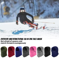 Fashion Winter Thermal Hat Cycling Windproof Face Hat Hood Neck Scarf Warmer Hat Hiking O0N4
