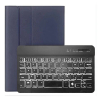 Tablet Case With Bluetooth Luminous Keyboard PU Case Suitable For Tab Galaxy A7 Lite 8.7 Inch