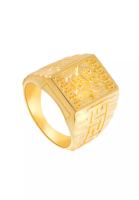 TOMEI TOMEI Bold Ring, Yellow Gold 916