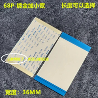 68 PIN Flexible Cable 2684 2687 T-CON Card Flex Ribbon Cable For T Con Board Flat Ribbon Cable Connection Equipment Flat Out