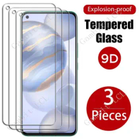 3PCS For Honor 30S Tempered Glass Protective On Honor30S 30 S CDY-NX9A 6.5" Screen Protector Cover Film