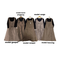 Overall Dress Anak Perempuan Terbaru 2026/Dress Lebaran 2026/Overall Dress Outfit/Outfit Lebaran 202