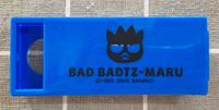 【震撼精品百貨】酷企鵝_Bad Badtz-maru~日本SANRIO三麗鷗 酷企鵝OK蹦隨身收納盒-藍#32538