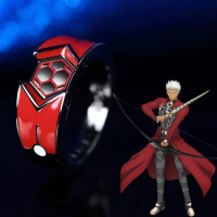Anime Fate Grand Order Cosplay Props Archer EMIYA Finger Ring Metal Ring Jewelry For Women Men Christmas Gift