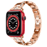 for apple watch 6 se bands 40mm 44mm series 5 4 strap for iwatch band 3 38mm 42mm correa women bling watchbands Accessories
