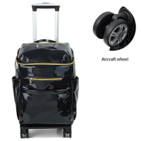Shopping Cart Rolling Luggage Trolley Bag Waterproof Lightweight Handbags Thermal Insulation Bag Luggage Trolley Foldable