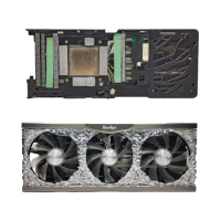 For Palit GeForce RTX 3080 Ti GameRock Video Card Heatsink Origainal RTX3080Ti Graphics Card Replacement Heat Sink