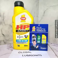 TOP1/ TOP 1 HP SPORT 10W-40 SN 1 Liter (Oli Mesin Synthetic)