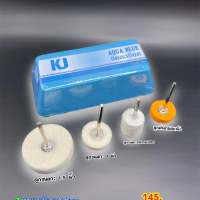 KJ Whale Wax with polishing wheel For adding shine to the workpiece Suitable for DIY polishing work,