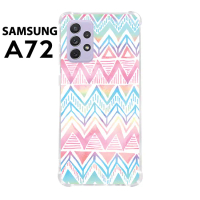 Casing Custom Case Samsung A72 Softcase Anticrack Tribal 09