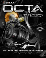 Daido - Reel Octa Brass Gear Power Handle - Reel Pancing 4000RK