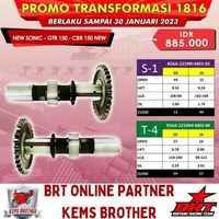 NOKEN AS / MASTER CAM ORIGINAL BRT TIPE T4 MP1 MP5 SONIC GTR CBR150 FACELITE NEW T4