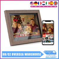 Andoer 10.1-inch WiFi Digital Photo Frame 1280*800 IPS Touch Screen Cloud Digital Picture Frame 16GB Storage Share Photo via APP