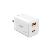 【Acer 宏碁】35W 氮化鎵GaN 急速快充 充電器(OPS4C0 Type-C/USB-A 手機 平板 筆電 快充)