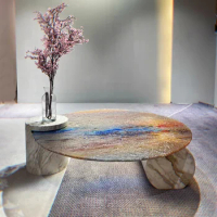 Marble Aesthetic Coffee Table Unique Luxury Books Nordic Design Coffee Table High Minimalist Mesas Bajas Living Room Furniture