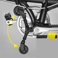 NEW Third Easy Wheel Of Folding Bicycle Boosts The Auxiliary Wheel for Dahon K3 Plus D5 D7