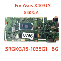 For ASUS X403JA laptop motherboard X403JA with CPU I5-1035G1 8G 100% Tested Fully Work