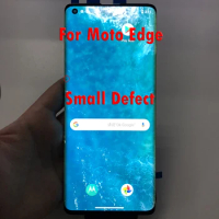 Original 6.7'' Small Defect For Motorola Moto Edge LCD XT2063-3 Display Touch Screen Digitizer For Moto Edge 2020 LCD Display