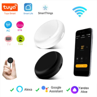 Tuya Wifi Smart Universal IR Remote Control DIY Infrared Remote Control for TV Air Conditioner Via Alexa Google Home Smart Life