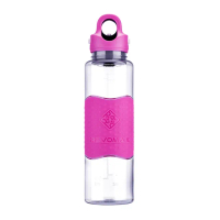【REVOMAX 銳弗】Titan運動隨身秒開瓶 - 薔薇粉 650ml(專利開蓋設計 安全科技用料)