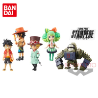 Bandai Original WCF STAMPEDE 3 ONE PIECE Sabo Anime Action Figure Toys For Boys Girls Kids Children Birthday Gifts Collectible