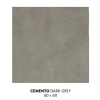 Granit Merek Infiniti Type Cemento Dark Grey Ukuran 60x60 Matt