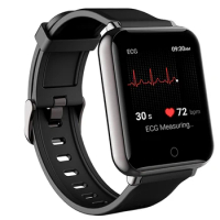 Medical grade ecg electrocardiogram watch body temperature smartwatch sleep monitor sport wrist SP02 android smart watch
