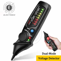 AVD06 NonContact Voltage Detector Indicator Tester Socket Wall AC Power Outlet Live Test Pencil Multimeter NCV Continuity Tester