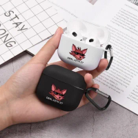 Red Cool Foxy Horror Game Airpod Case Cool Earphone Cover for AirPods 2 3 Pro 2nd Generation Case Best Gift for Boys Fans Men