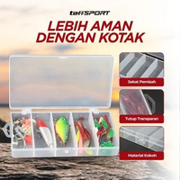 Umpan kesting/casting pancing ikan gabus,toman dan ikan predator lain set fishing bait kit 44pcs Taf