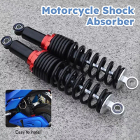 2Pcs 270mm/290mm/310mm Motorcycle Rear Shock Absorber Universal Hydraulic Shock Absorber