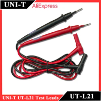 UNI-T UT-L21 Test Leads Universal 20A Multimeter Test Pen Sheathed Cross Connector Original Test Lead Tester Lead Probe Wire