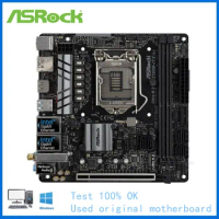 Z390M-ITX For ASRock Z390M-ITX/ac mini itx Computer Motherboard LGA 1151 DDR4 Z390 Desktop Mainboard Used
