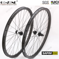 Carbon MTB Wheelset 29 Light DT Swiss 350 Shim 11s MS12s / XD 11s 12s Sapim MTB Wheels 29er TA / QR / Boost Mountain Bike Wheels