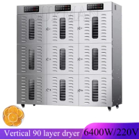 Commercial Food Dehydrator Machine Electric Dried Fruit Vegetable Food 90 Layer