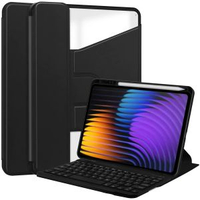 適用小米平板7藍芽鍵盤保護套360°旋轉支架Xiaomi Pad7 Pro平板